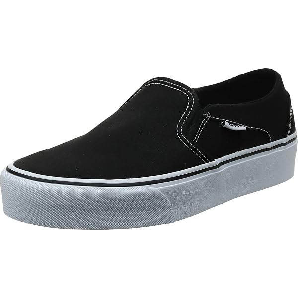 Amazon.com | Vans Classic Slip On Unisex Sneakers, Black  display picture 1