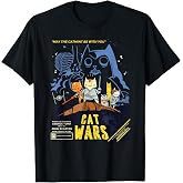 Cat Wars for Cat Lovers Perfect Funny Gift T-Shirt for Men Women Girls Kids