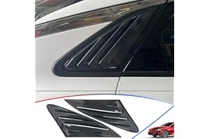 MXkanos Window Louvers, for Kia K5/Optima 2021 2022 2023 2024 2025, Carbon Fiber Side Rear Window Louvers Body Kit Accessories for Cars