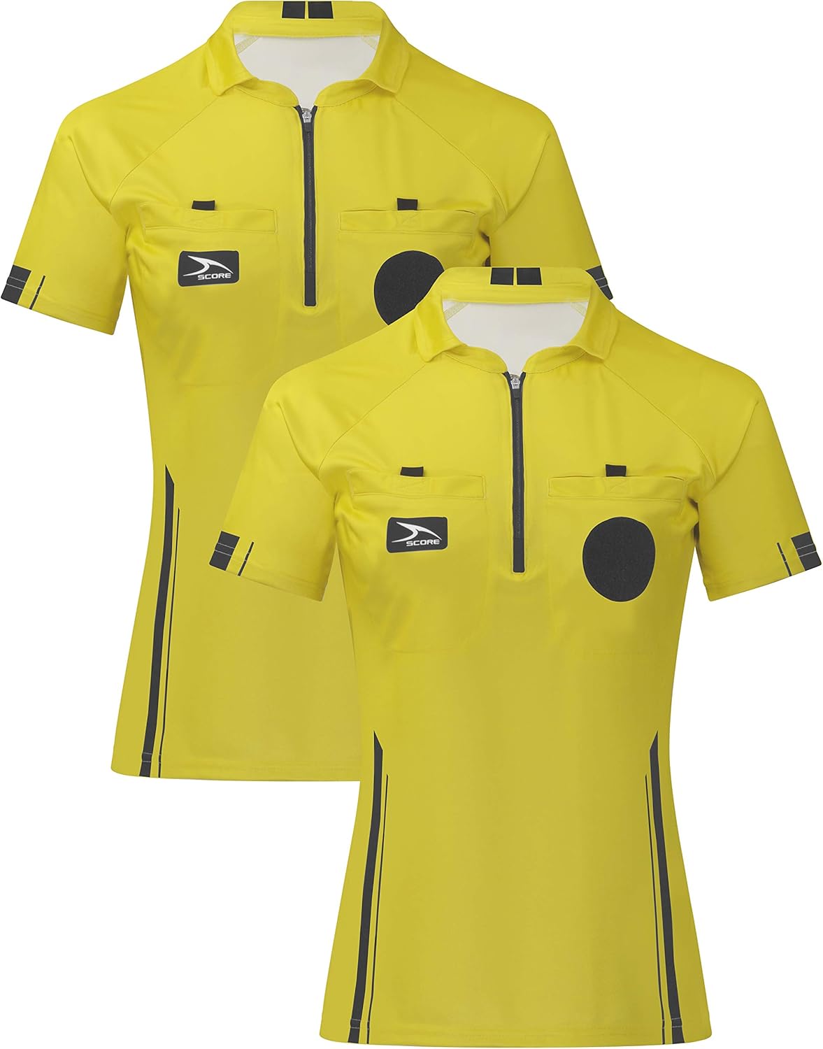 SCORE Play On Pro Women's Soccer Referee Jersey (Pack of 2