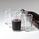 Italian "B&agrave;caro" Stemless Wine Glasses (Gift Box Set of 6)