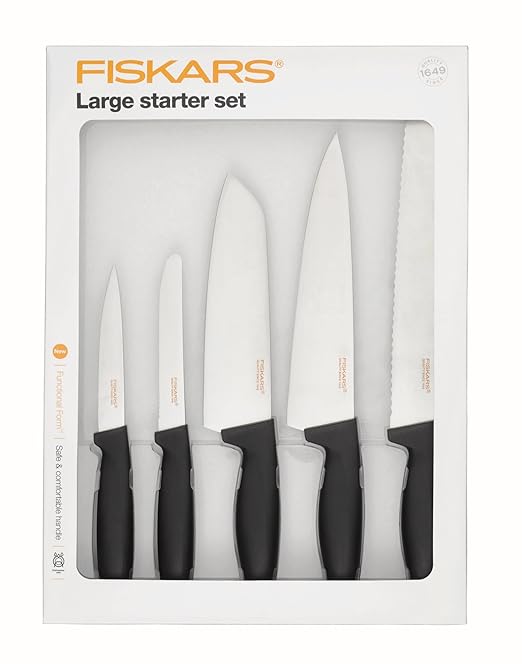 Fiskars Set von 5 Functional Form Messer 101420 (Functional Form 1014201)