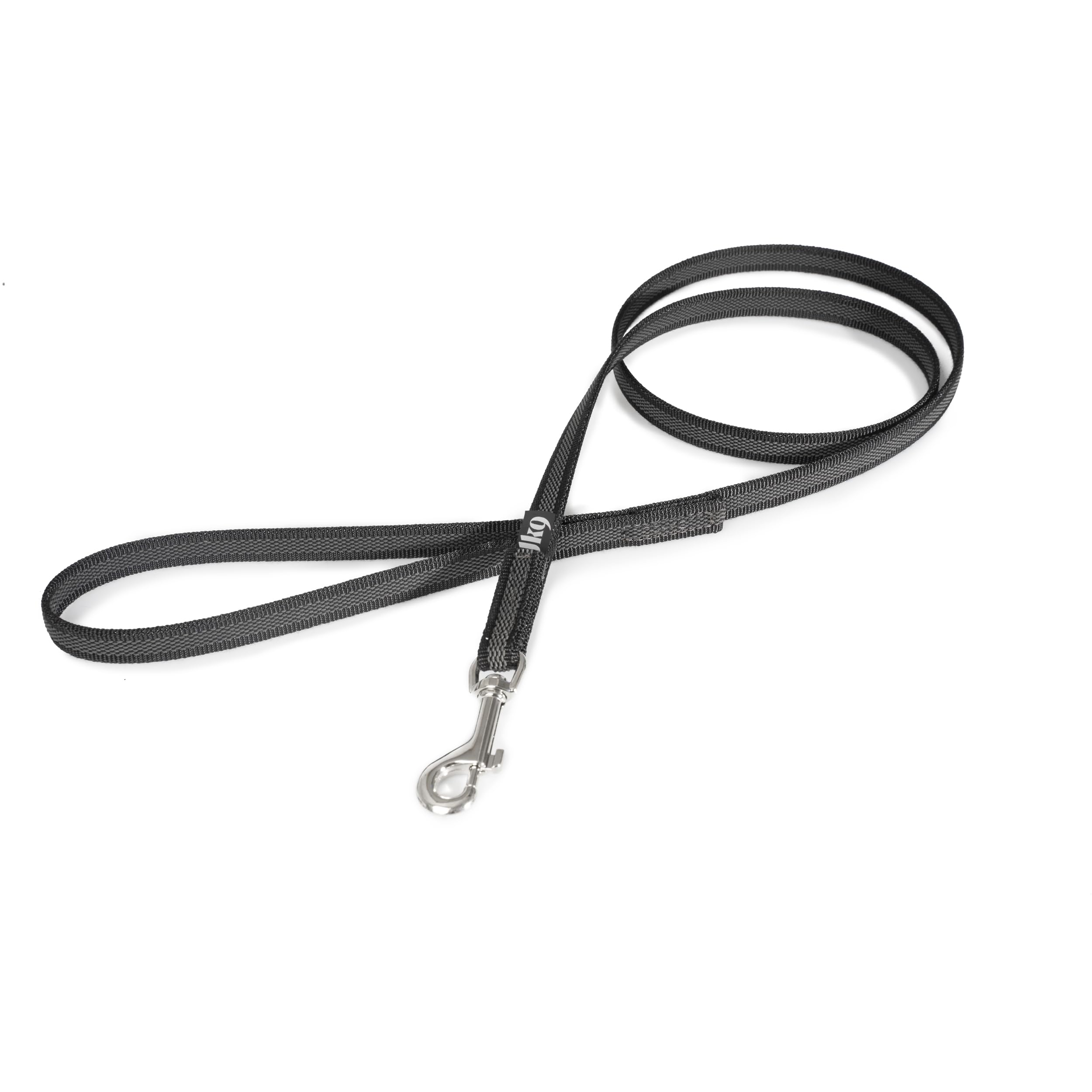 Color & Gray Super-Grip Leash with Handle, 14 mm x 1,2 m, Black-Gray