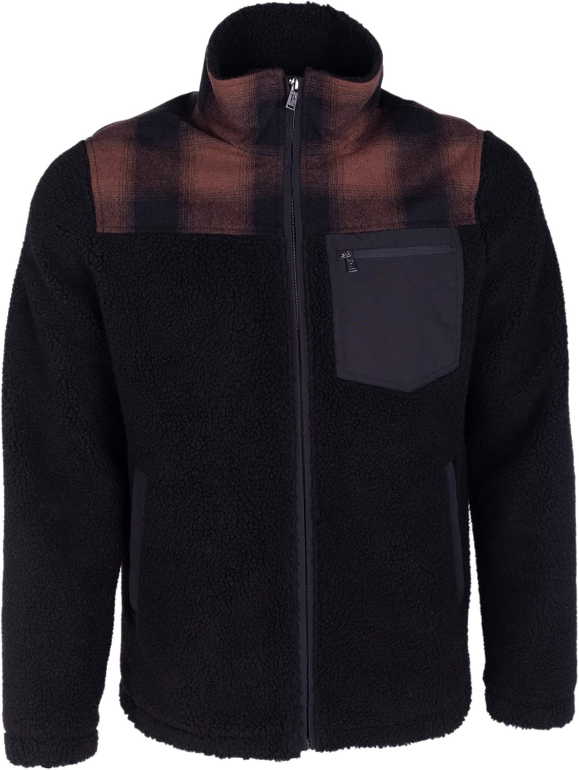 Pendleton Bozeman Hybrid Wool Sherpa Zip Waterproof Breathable Jacket at  Men’s Clothing store