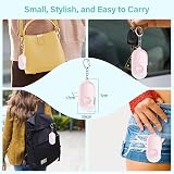 Hion Safe Personal Alarm for Women Pink 130dB Rechargeable LED Light view 5