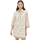 English Factory Women's Floral Embroidery Mini Dress