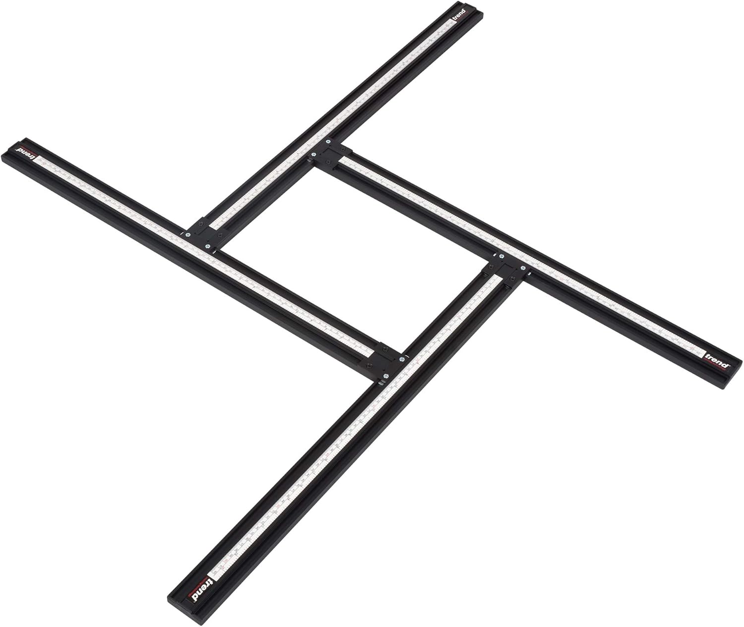 Trend Adjustable Routing Jig Frame & Guide System for Creating Square and Rectangular Recesses Slots