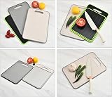 Atyhao 4 in 1 Defrosting Tray & Cutting Board, 31.2x21.1cm, Black view 8
