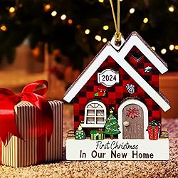 JUNQIU New Home Ornament 2024- Housewarming Gifts