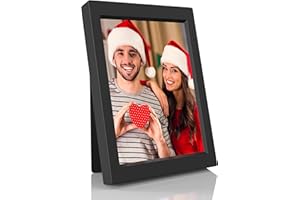 KWANWA 5x7 Picture Frame, Personalized 20S Voice Recordable Photo Frame, Vertical or Horizontal, Tabletop & Wall Mount, Gifts for Boys & Girls, Mother, Father, Grandparents, Birthday, Christmas
