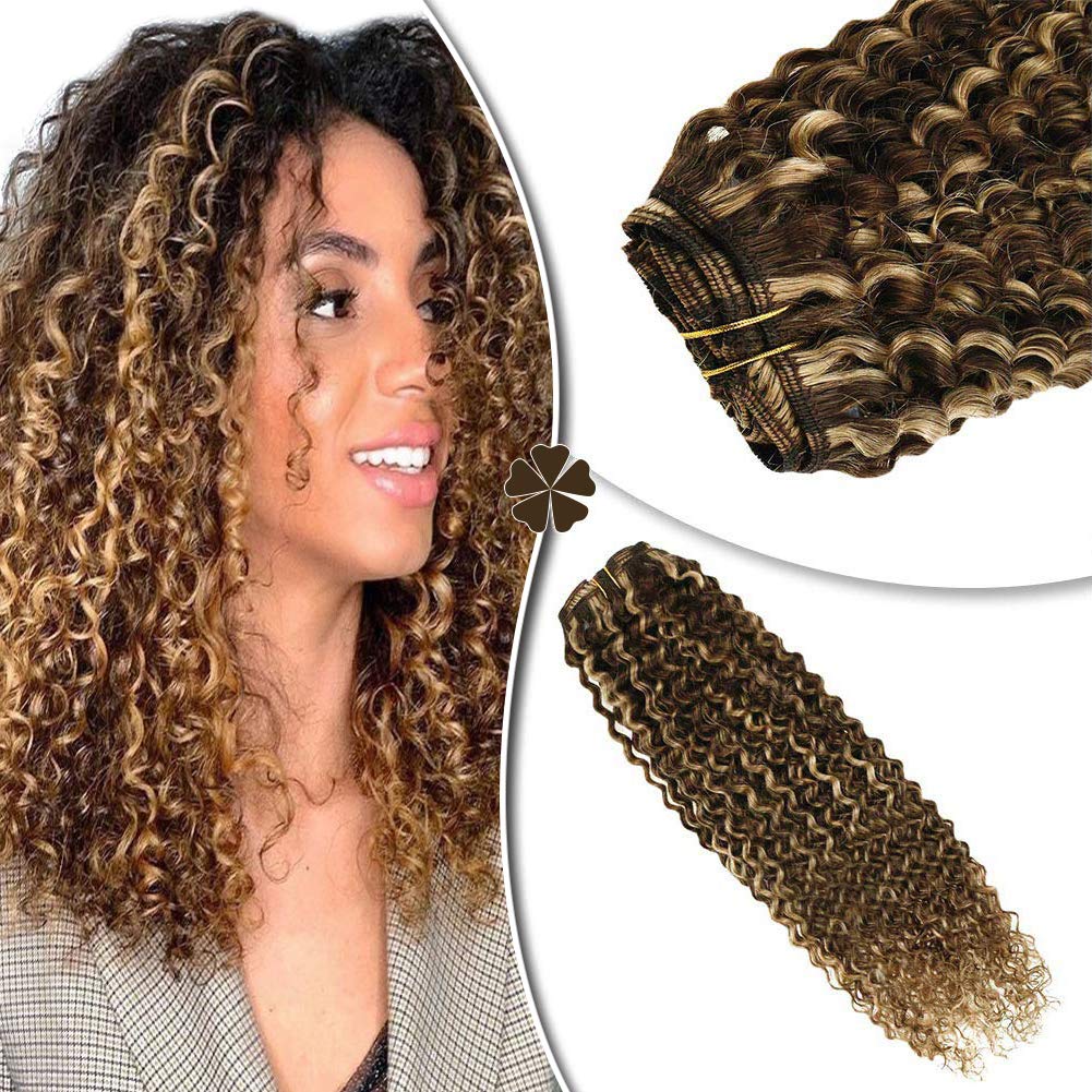 [10 OFF]Hetto Clip in Human Hair Extensions Natural Hair