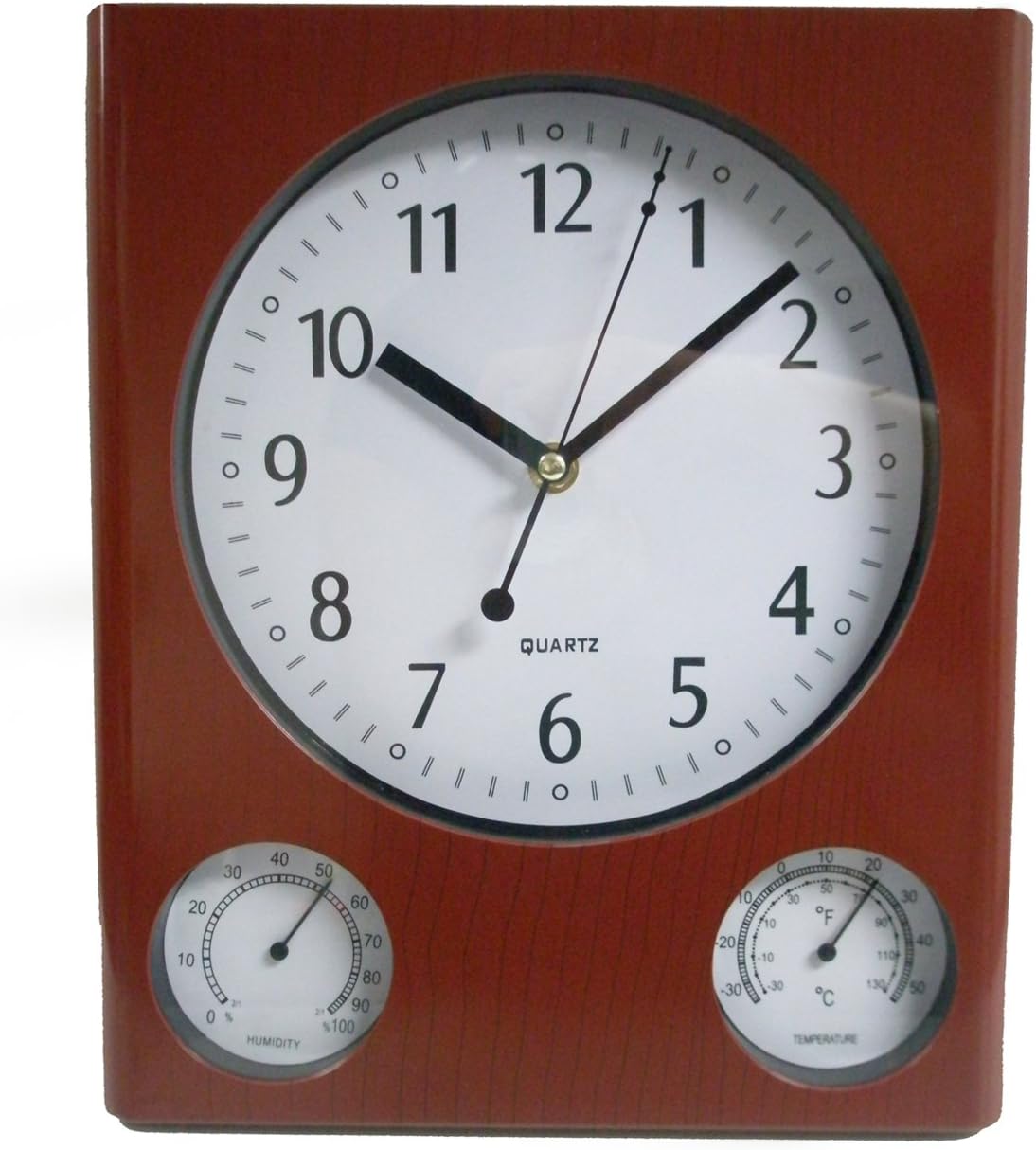 Fineline 00660 3 in 1 Weather Station Wall Clock (Please