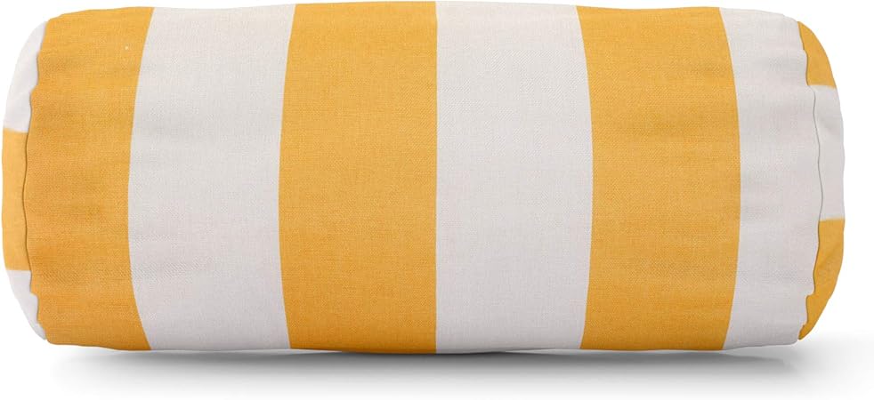 Amazon Com Majestic Home Goods Yellow Vertical Stripe Indoor