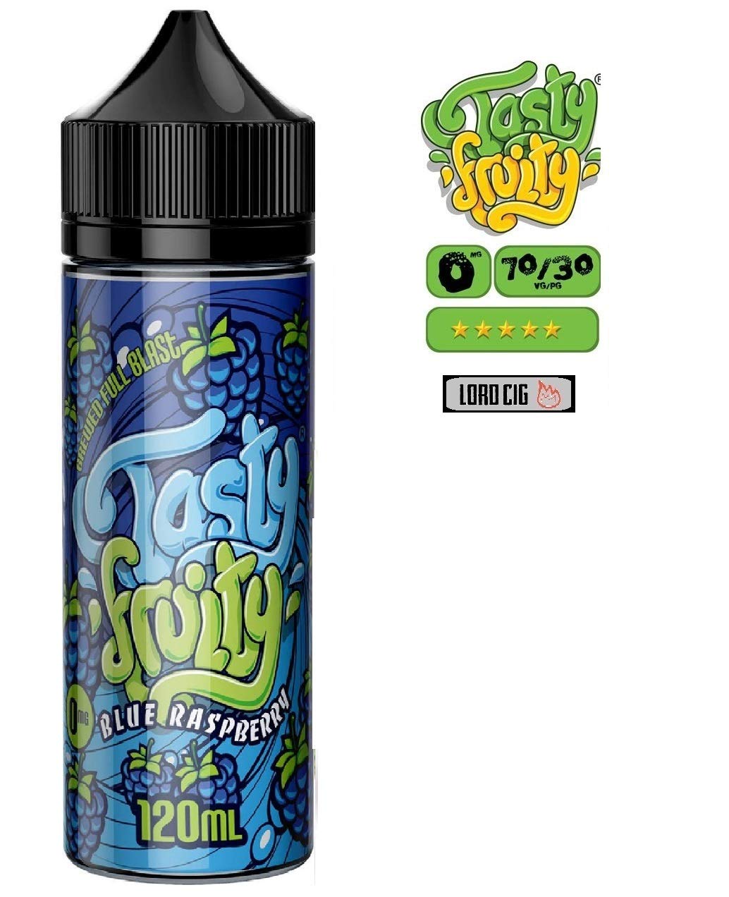tasty fruity e Liquid UK Best Quality E Liquid Vape Juice, 120ml