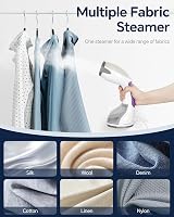 BEAUTURAL Clothes Steamer Portable Handheld Garment Wrinkles Remover 1200W view 6
