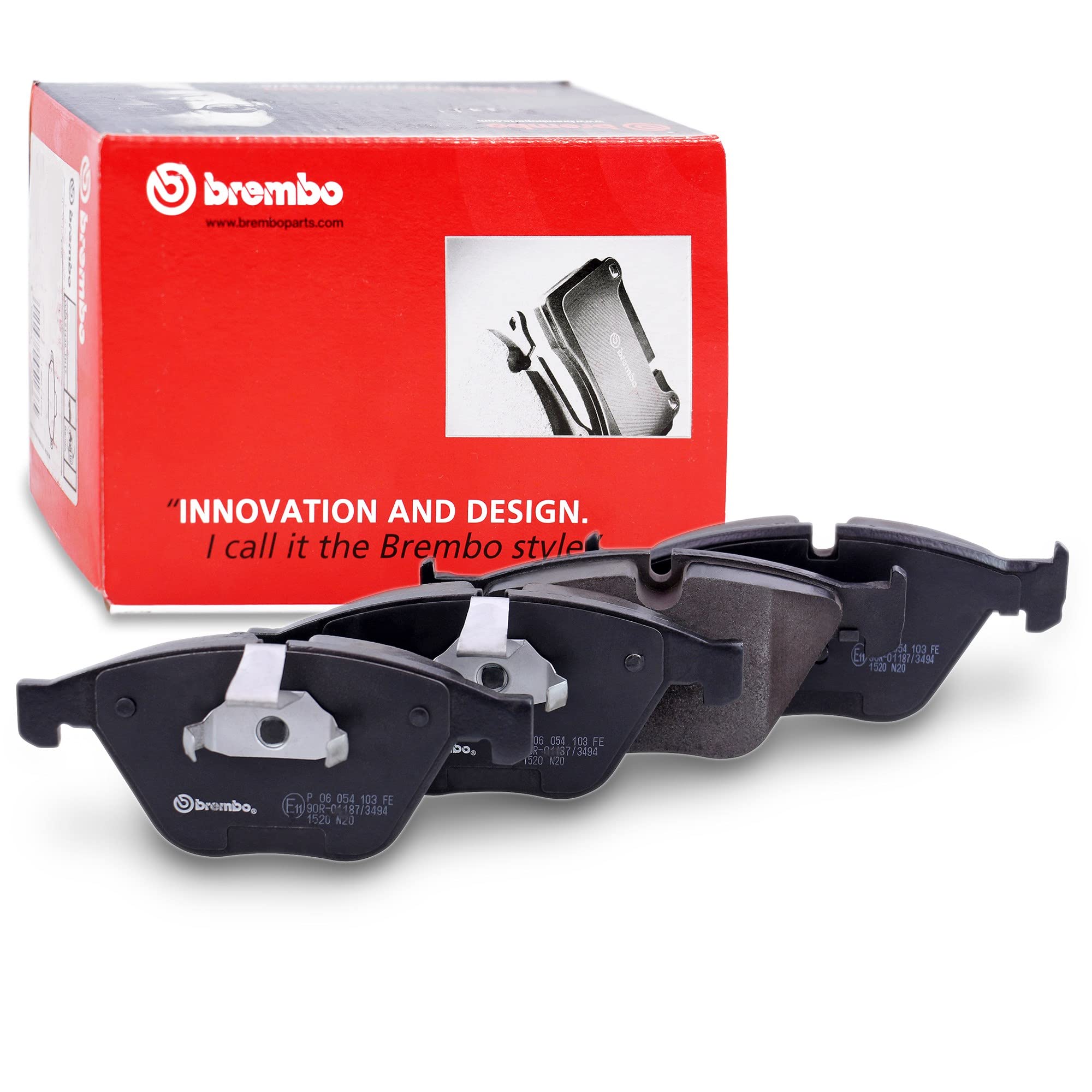 Brembo P06054 Front Disc Brake Pad - Set of 4