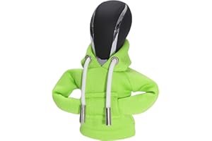 QTZFKFLHD Gear Shift Hoodie, Funny Gear Shift Knob, Universal Car Shift Knob Hoodie, Mini Hoodie for Car Shifter, Automotive Interior Novelty Accessories Decorations, Car Accessories and Decorations