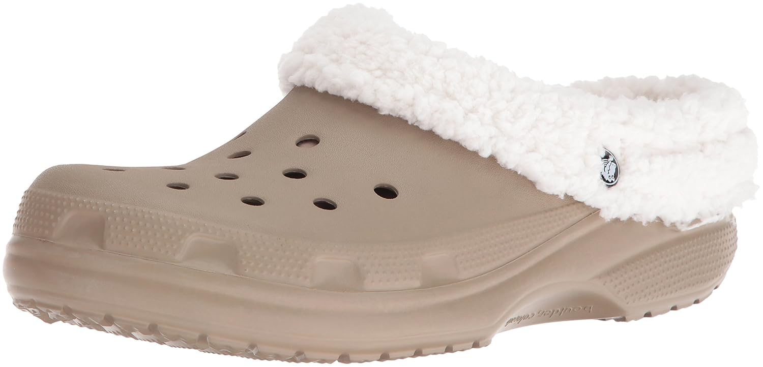 crocs unisex classic mammoth lined clogs and mules