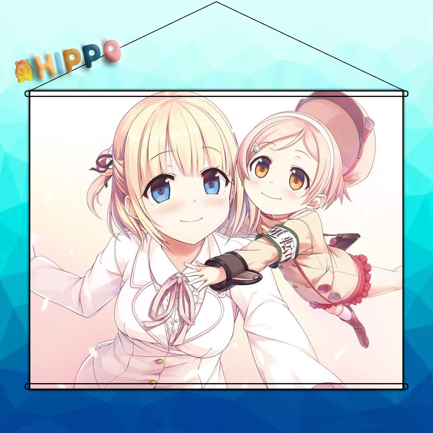 Amazon Hippo タペストリー まいてつ 雛衣 ポーレット れいな こんごう ポスター 掛ける絵 約70cmx50cm B2 アニメ 萌えグッズ 通販