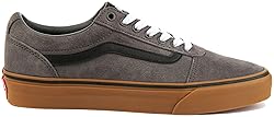 Vans Men's Ward Sneaker, Suede Pewter Gum, 9
