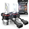 SEALIGHT 5202 LED Fog Light Bulbs, 10000LM Strong Penetration 5202 5201 PS19W PS24W Fog Lights LED Bulbs 600% Brightness Upgrade 6500K Cool White, 1:1 Size Plug-and-Play for Trucks Cars, Pack of 2