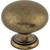 Top Knobs M287 Somerset II Collection 1-1/4" Mushroom Knob, German Bronze