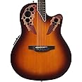 Ovation Celebrity Elite Solid Spruce TOop Acoustic-Electric Guitar, Sunburst