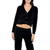 Forever 21 Womens Fuzzy Cardigan Sweater