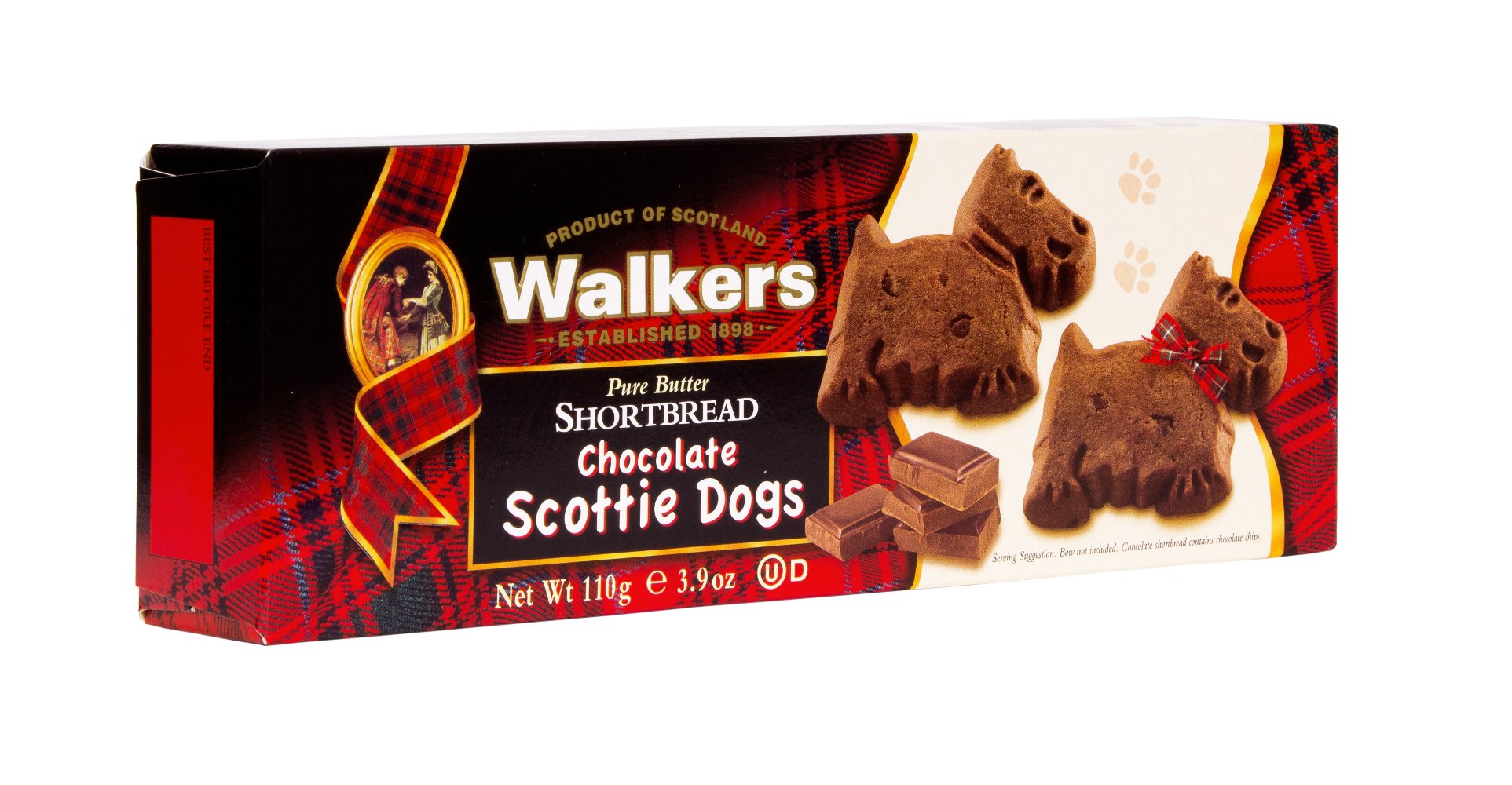 Walkers Shortbread Rounds, 5.3oz. Boxes (Pack of 4