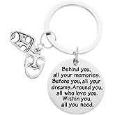 HUTIMY Theater Keychain Comedy Tragedy Gifts for Teen Girls Women Men Actress Theater Mask Keychain