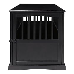 Casual Home Wooden Large Pet Crate, End