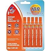 IBB Powerful Stain Remover for Clothes, Instant Spot Cleaning for All Laundry Tough Stains, Travel-Friendly & Portable Stain 