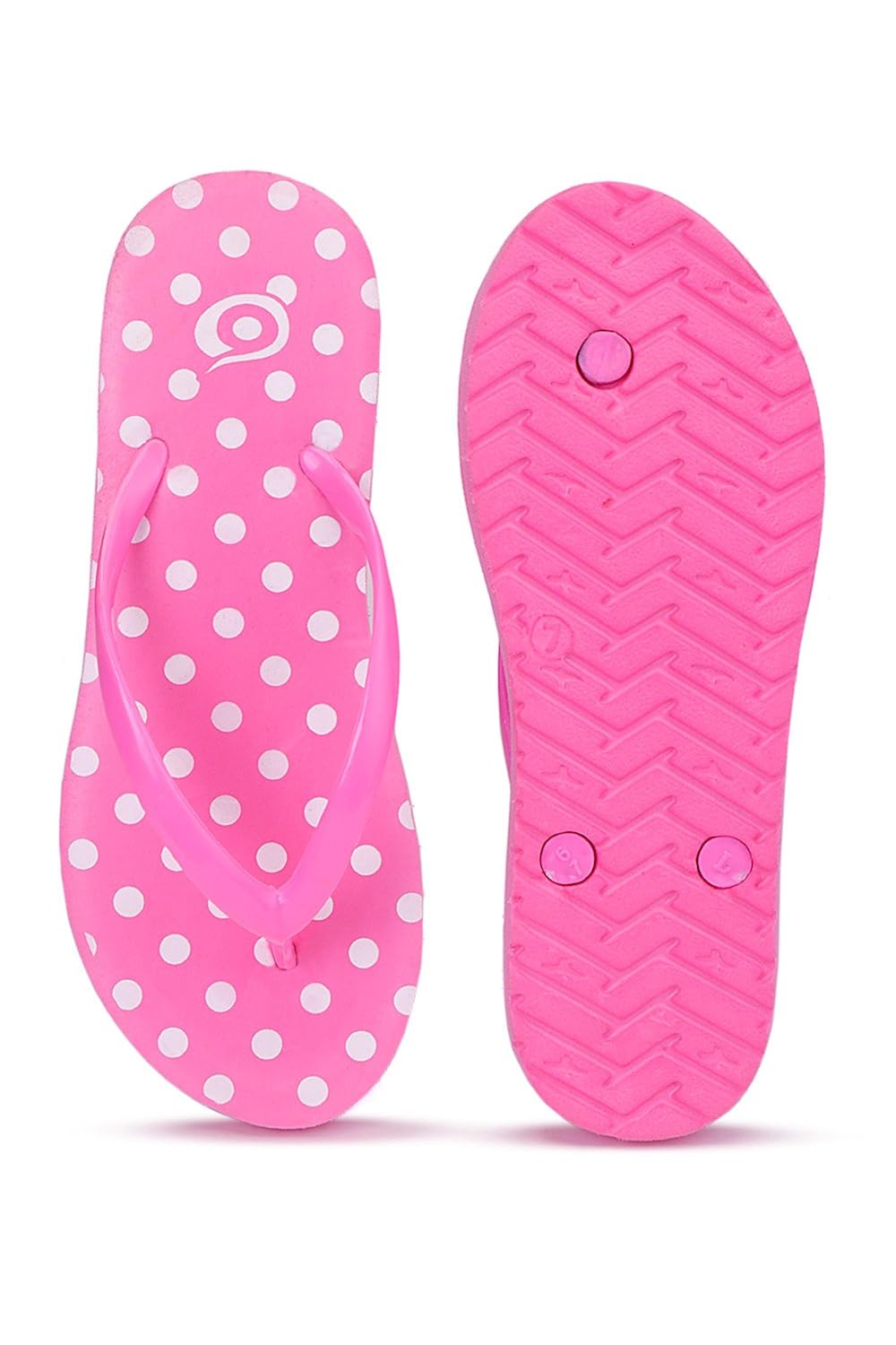 birde pink rubber women slipper