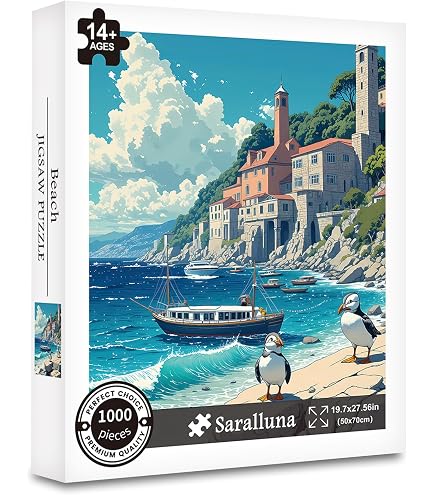 Amazon.com: Puzzle for Adults 1000 Pieces, Golden Cloud Vortex Sun