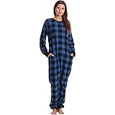 Just Love Printed Flannel Adult Onesie/Pajamas