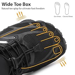 MeXYZ Barefoot Shoes Men Wide Toe Box Zero Drop