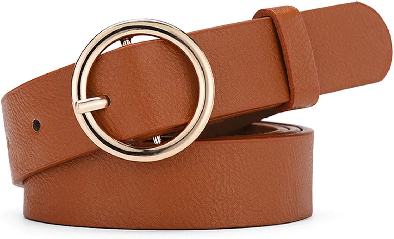 Women 's Classic Leather Belt Fashion Soft Faux Leather Waist Belts For