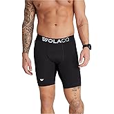 WOLACO North Moore 9" Compression Shorts Underwear with Phone Pocket