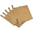 MECCANIXITY Fruit Protection Bags 18x15cm Paper Fruit Cover Bags for Fruit Flower Protecting Yellow/Black Pack of 100