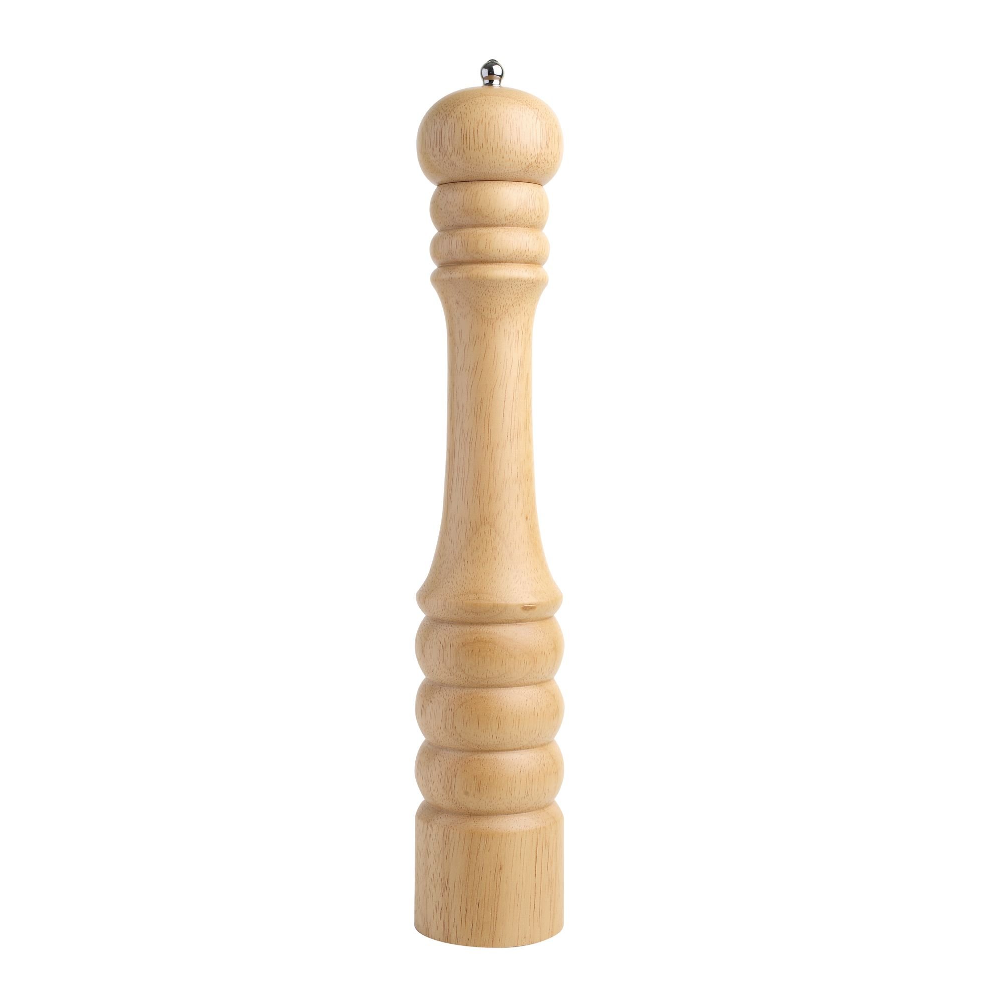 T&G Woodware 12211 Classic Capstan Natural Hevea Pepper Mill, 40.5 cm