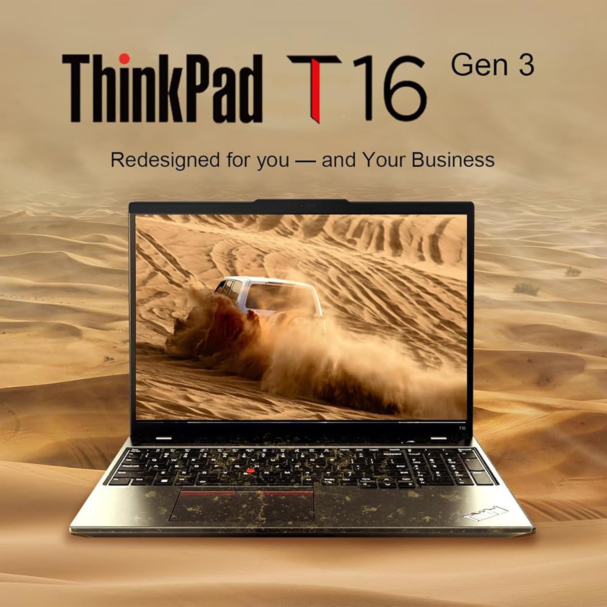 Lenovo ThinkPad T16 Gen 3 Business Laptop 16” FHD+ Display, Intel Ultra 5-125U (Beats i7-1355U), 32GB DDR5 RAM, 1TB SSD, 5MB Webcam, WiFi 6E + BT, RJ-45, HDMI, Win 11 Pro, 3 Yr Wty, AI Copilot - Black