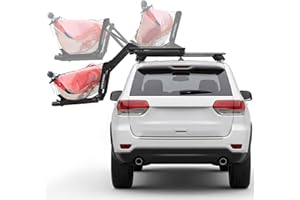 TOOENJOY Heavy-Duty Kayak Lift Assist Roof Rack, 45 KG Capacity Kayak Canoe Rooftop Loader, Elevating Assist System for Easy 