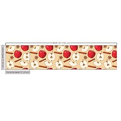 Ambesonne Fruits Fabric by The Yard, Quartered and