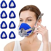 8 Pack CPAP Mask Liners Comfort Silky CPAP Mask Covers One Size Compatible with Most Full Face CPAP Masks Improve The Comfort