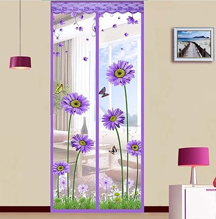 Fliegengitter Tür Insektenschutz Magnet Fliegenvorhang - der Magnetvorhang ist Ideal für die Balkontür, Kellertür, Terrassent