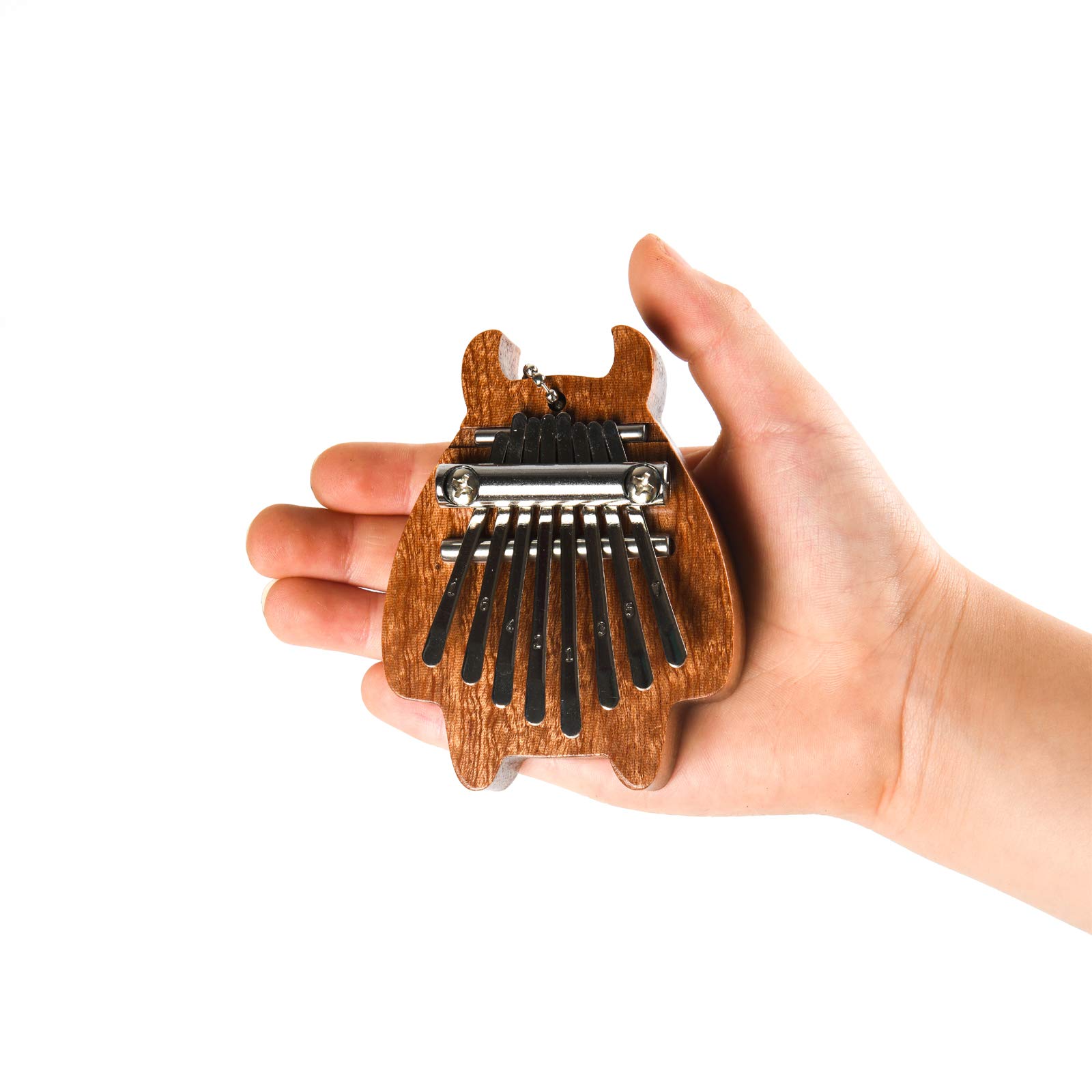 8 Key Mini Kalimba exquisite Finger Thumb Piano Marimba Musical good accessory Pendant The Correct Note Has Been Tuned