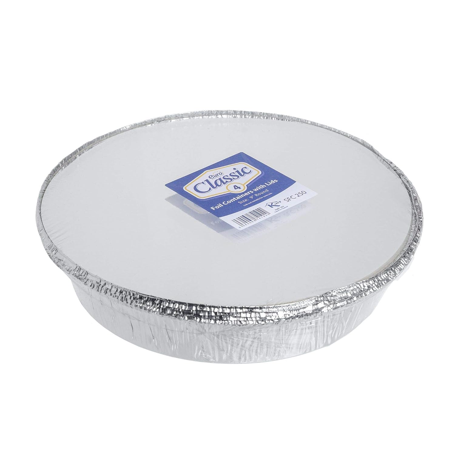 Vassoi Alluminio Con Coperchio - 40 Pezzi 17.8cm Per Forno E Congelatore - Foto 6