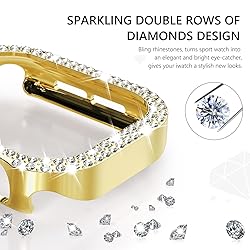 Wingle 2 Pack Bling Case for Apple Watch Series 10