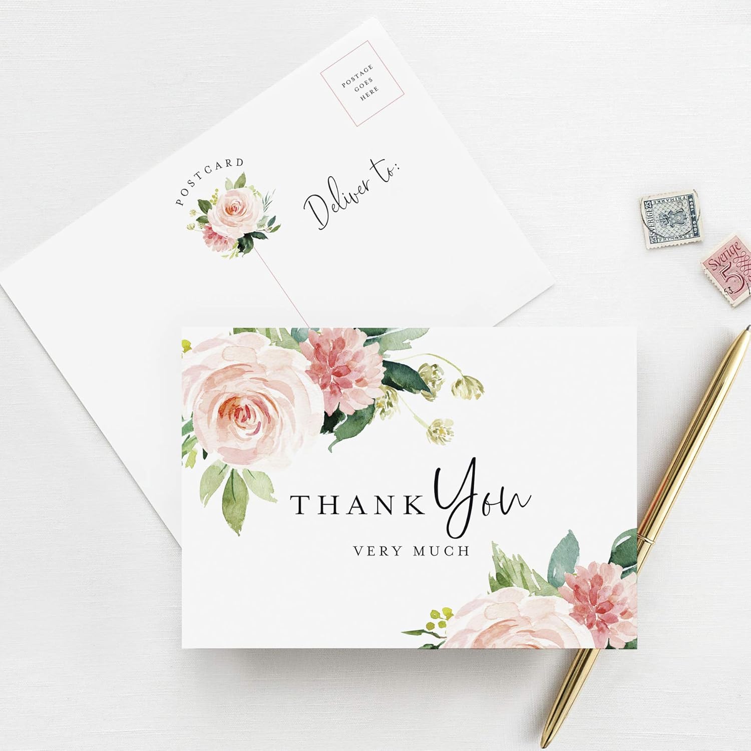 thank u card for baby shower