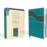 NIV, Premium Gift Bible, Leathersoft, Teal, Red Letter, Thumb Indexed, Comfort Print: The Perfect Bible for Any Gift-Giving Occasion